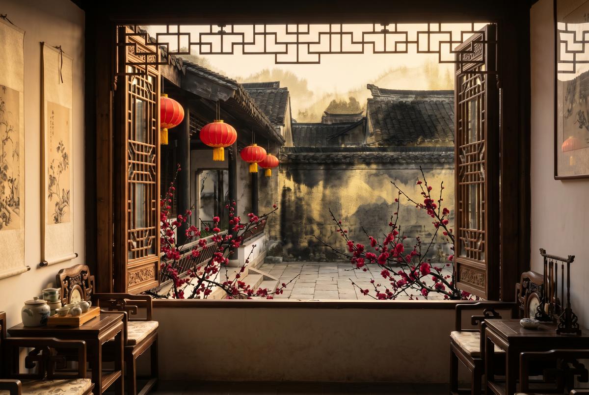 17C国风美学 - 古建庭院意境 - www.exwkdre.cn